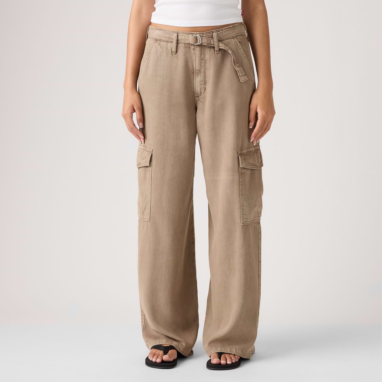 Baggy Dad Cargo Women's Pants 2