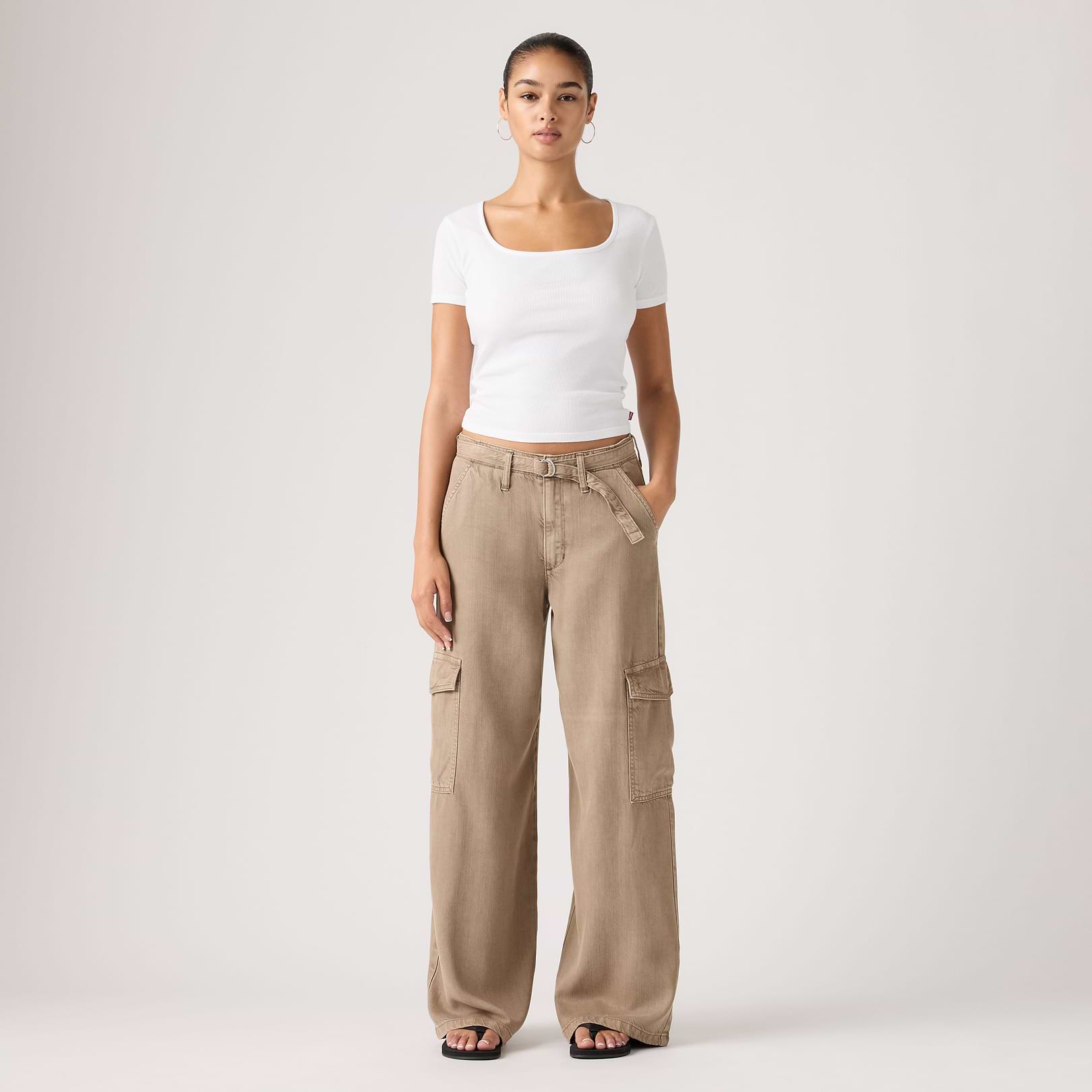 Baggy Dad Cargo Women's Pants 5