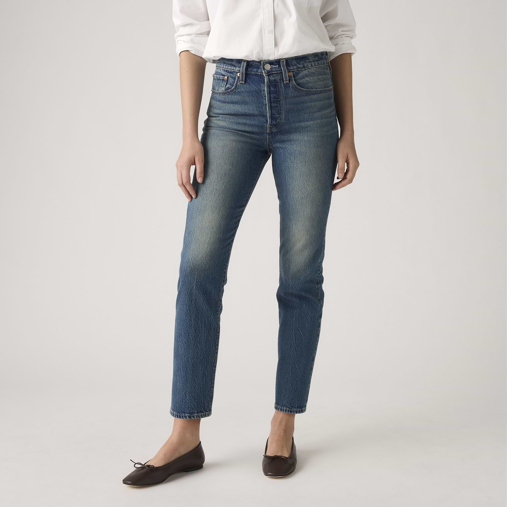 Wedgie Straight Ankle Women's Jeans 2