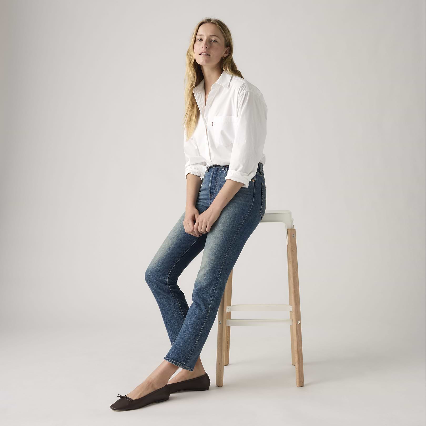 Wedgie Straight Ankle Women's Jeans 1