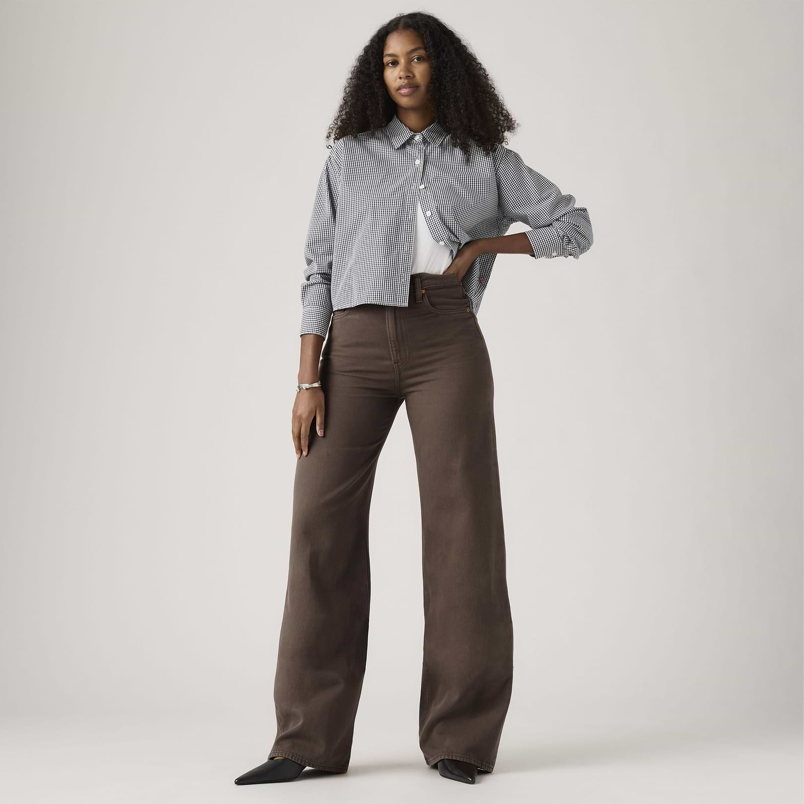 Ribcage Wide-Leg Linen Women's Pants 1