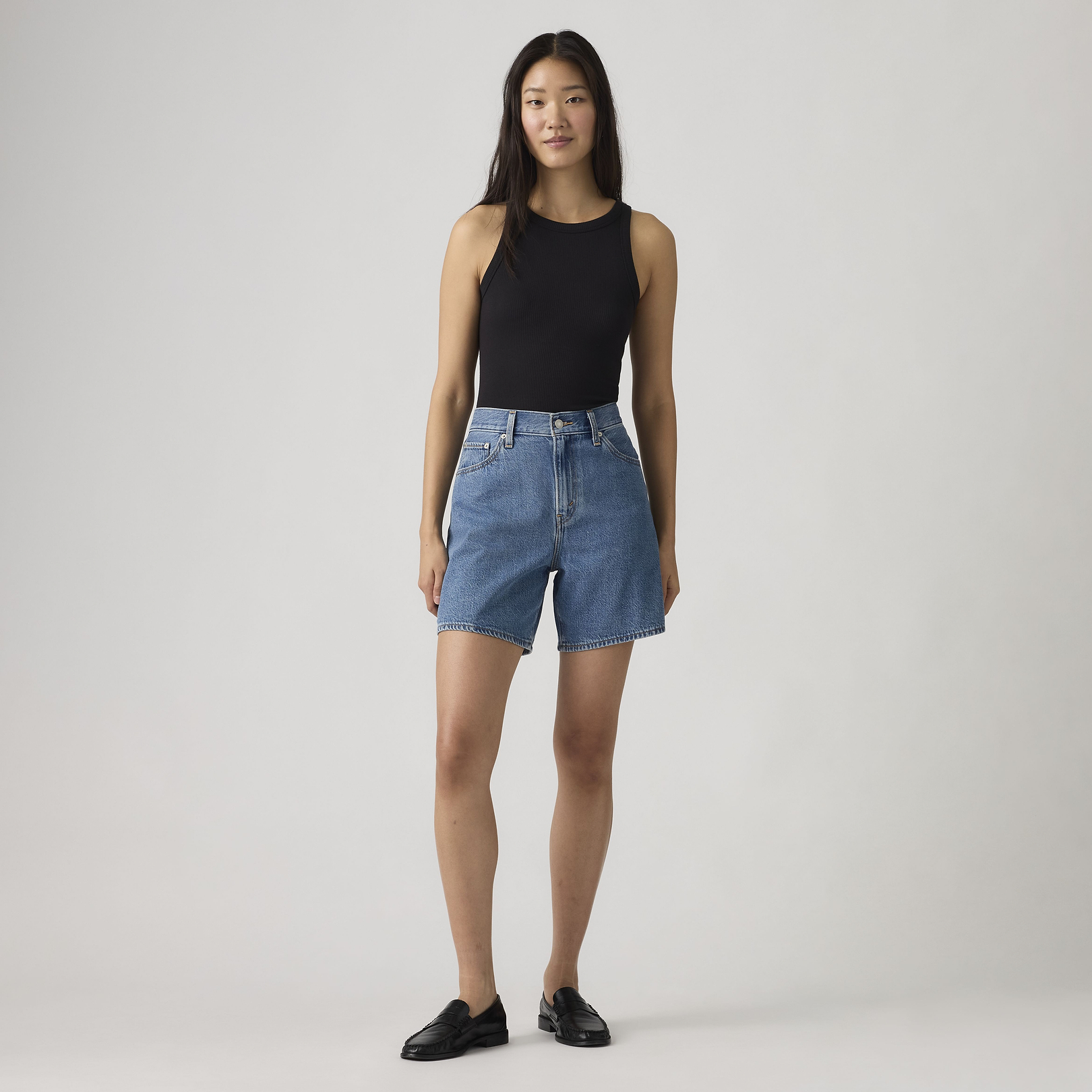 High Rise Baggy Lightweight Women's Shorts 1